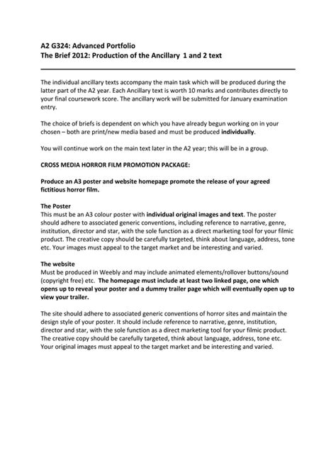 Effects for Traits & Ancillaries: brief description .